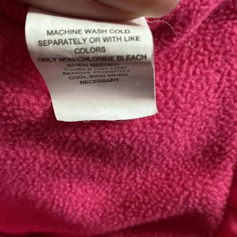 Childrens place 3T bright‎ pink puffer vest fleece lined kids winter outerwear
